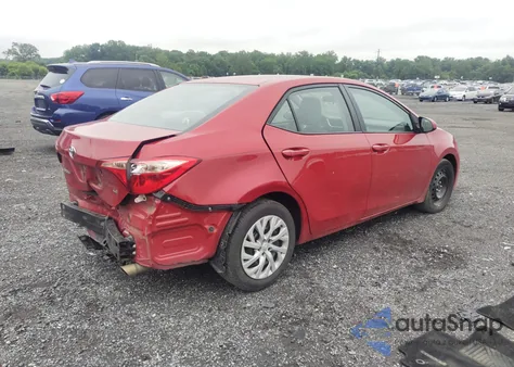 2017 Toyota Corolla Le z USA, uszkodzony, nr VIN 2T1BURHE6HC929905